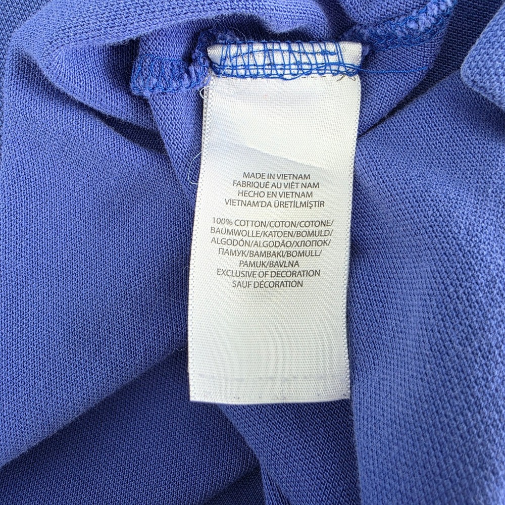 Polo Ralph Lauren Polo Shirt Mens XL Classic Cotton Pique Blue Heritage Casual - Picture 7 of 8